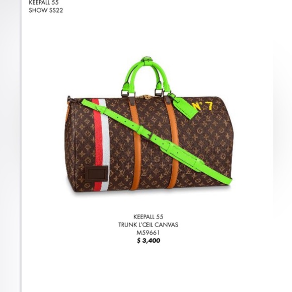 Louis Vuitton Keepall 55 Trunk L’Œil - Picture 8 of 11